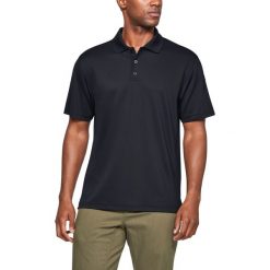 Under Armour Tactical Performance Polo Koszulka Czarny. Czarne podkoszulki męskie Under Armour, l, bez wzorów, z poliesteru, bez rękawów. Za 257,95 zł.