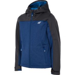 Odzież dziecięca: Softshell dla dużych chłopców JSFM402 – granatowy neon