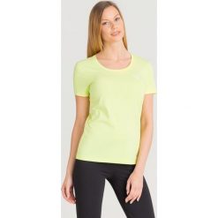 T-SHIRT EA7 Emporio Armani. Białe t-shirty damskie EA7 Emporio Armani, s, z nadrukiem, z elastanu, z okrągłym kołnierzem. Za 110,00 zł.