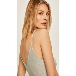 Tally Weijl - Top. Szare bluzki damskie TALLY WEIJL, s, bez wzorów, z elastanu, casualowe, bez kołnierzyka, bez rękawów. Za 59,90 zł.