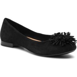 Baleriny LASOCKI - RST-ERICA-21 Black. Czarne baleriny damskie Lasocki, bez wzorów, ze skóry, bez obcasa. Za 129,99 zł.