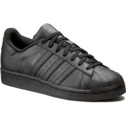 Buty adidas - Superstar Foundation AF5666 Cblack/Cblack/Cblack. Czarne buty sportowe damskie Adidas, na co dzień, bez wzorów, ze skóry, bez obcasa, bez zapięcia. W wyprzedaży za 279,00 zł.