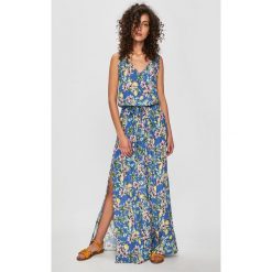 Answear - Sukienka Great Escape. Szare sukienki damskie ANSWEAR, na co dzień, s, bez wzorów, z wiskozy, casualowe, bez kołnierzyka, bez rękawów, proste. Za 229,90 zł.
