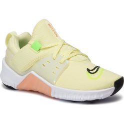 Buty NIKE - Free Metcon 2 Amp CI1753 301 Luminous Green/Black/White. Żółte buty sportowe damskie Nike, bez wzorów, z tworzywa sztucznego, sportowe, na fitness i siłownię. W wyprzedaży za 349,00 zł.