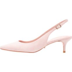 Dune London WIDE FIT WIDE FIT CASANDRA Czółenka blush. Różowe czółenka marki Dune London WIDE FIT, z weluru. Za 399,00 zł.