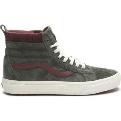 Vans Sk8-Hi MTE Tenisówki Szary. Szare trampki męskie Vans, bez wzorów, ze skóry, bez zapięcia. Za 300,95 zł.
