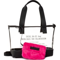 Torebka DIESEL - Brele X06814 P3183 H8008 Transparent/Fuxia. Białe torebki klasyczne damskie Diesel, bez wzorów, z tworzywa sztucznego, bez dodatków. Za 649,00 zł.