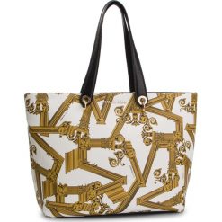 Torebka VERSACE JEANS - E1VTBBK7 71101 003. Białe torebki klasyczne damskie Versace Jeans, bez wzorów, z jeansu, klasyczne, bez dodatków. W wyprzedaży za 399,00 zł.