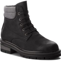 Trapery SERGIO BARDI - Amaseno FW127352018VF 401. Czarne trapery damskie Sergio Bardi, ze skóry, bez obcasa, bez zapięcia. W wyprzedaży za 169,00 zł.