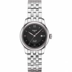 ZEGAREK TISSOT LE LOCLE T006.207.11.058.00. Szare, analogowe zegarki damskie TISSOT, srebrne. Za 2350,00 zł.