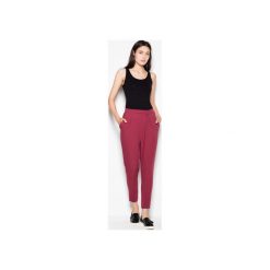 Spodnie VT047 Bordo. Czerwone spodnie damskie Venaton, xl. Za 139,00 zł.