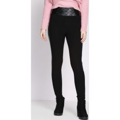 Czarne Legginsy Utile. Czarne legginsy damskie Born2be, xl, bez wzorów, z dzianiny. Za 24,99 zł.