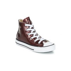 Buty Dziecko Converse CHUCK TAYLOR ALL STAR HI. Czerwone trampki chłopięce marki Converse, bez wzorów, retro, bez zapięcia. Za 191,20 zł.