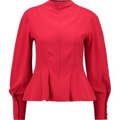 Bluzki asymetryczne: Topshop TUCK WAIST Bluzka red