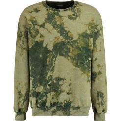 Bluzy męskie: 12 Midnight HEAVY BLEACH WASH Bluza military green