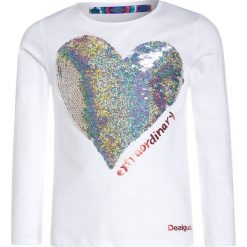 Desigual VANCOUVER Bluzka z długim rękawem blanco. Białe bluzki dziewczęce bawełniane marki Desigual, z długim rękawem. W wyprzedaży za 135,20 zł.