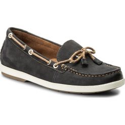 Mokasyny TAMARIS - 1-24621-20 Navy/Nature 834. Szare mokasyny damskie marki Tamaris, z materiału. W wyprzedaży za 199,00 zł.