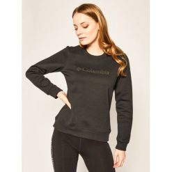 Bluza Columbia Logo Crew AL1555. Czarne bluzy damskie Columbia, xs, bez wzorów, z bawełny, bez rękawów, bez kaptura. W wyprzedaży za 139,00 zł.