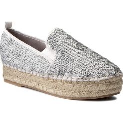 Espadryle damskie na koturnie: Espadryle STEVE MADDEN - Poppi Espadrille Shoe 91000270-0S0-07004-14013 Silver Sequins