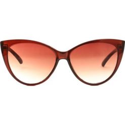 Brązowe Okulary Welle Then. Pomarańczowe okulary przeciwsłoneczne damskie marki Born2be. Za 39,99 zł.