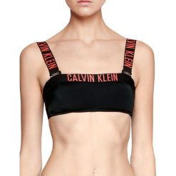 Calvin Klein Stroje Kąpielowe Biustonosz Bandeau Mesh-Rp Kw0Kw00171-001 Czarny (Rozmiar Xs). Czarne stroje kąpielowe damskie marki Calvin Klein, xs, bez wzorów, z meshu. W wyprzedaży za 150,00 zł.