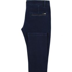 Spodnie ROMANO 15-78ES. Czarne spodnie męskie Giacomo Conti, na co dzień, m, bez wzorów, z bawełny, eleganckie. Za 259,00 zł.