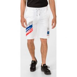 Philipp Plein Sport Statement Szorty Biały. Białe spodenki sportowe męskie Philipp Plein Sport, m, bez wzorów, z elastanu, sportowe. Za 1050,95 zł.