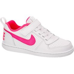 Trampki chłopięce: sneakersy dziecięce Nike Court Borough Low NIKE białe