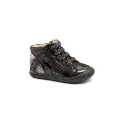Buty Dziecko GBB ROSETTA. Czarne trampki dziewczęce GBB, bez wzorów, bez zapięcia. Za 197,40 zł.