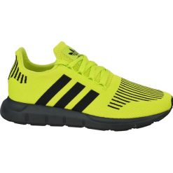 Adidas Swift Run EE6797 buty sneakers męskie żółte 40. Żółte buty sportowe męskie Adidas, z tkaniny, bez zapięcia, do biegania. W wyprzedaży za 279,99 zł.
