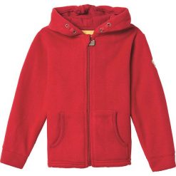 Bluza w kolorze czerwonym. Czerwone bluzy niemowlęce Steiff, z aplikacjami, bez rękawów, bez kaptura. W wyprzedaży za 68,95 zł.