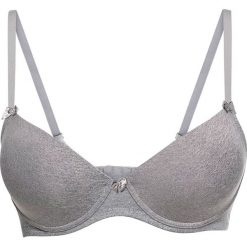 Biustonosz z usztywnianymi miseczkami bonprix szary melanż. Szare biustonosze bonprix, bez wzorów. Za 34,99 zł.
