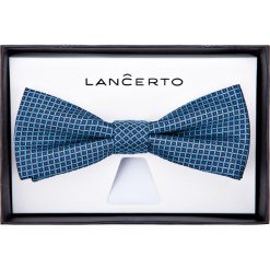 Mucha Mixkolor. Muszki męskie LANCERTO, na studniówkę, bez wzorów, z dzianiny, eleganckie. Za 79,90 zł.