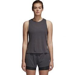 Bluzki damskie: Adidas Koszulka damska Chill Tank grafitowa r. L (CF3798)
