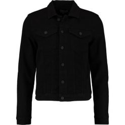 Kurtki męskie bomber: Only & Sons ONSBLACK BACK PRINT Kurtka jeansowa black denim