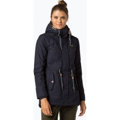Ragwear - Parka damska – Monadis, niebieski. Niebieskie parki damskie Ragwear, s. Za 569,95 zł.