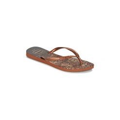 Japonki Havaianas SLIM ANIMALS. Żółte japonki damskie marki Havaianas. Za 103,20 zł.
