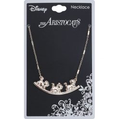 Aristocats Berlioz, Marie und Toulouse Naszyjnik złoty. Żółte naszyjniki damskie marki Aristocats, złote. Za 62,90 zł.