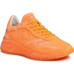 Sneakersy CRIME LONDON - Magnetic 25232PP2.90 Orange. Pomarańczowe półbuty damskie Crime London, na co dzień, bez wzorów, ze skóry, bez obcasa, na płaskiej podeszwie, bez zapięcia. Za 769,00 zł.