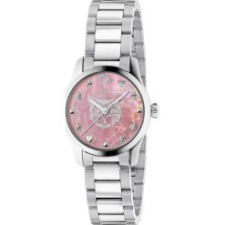 GUCCI ZEGAREK G-Timeless YA1265013. Białe zegarki damskie GUCCI, ze stali. Za 4290,00 zł.
