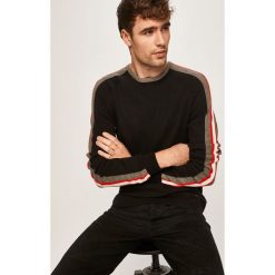 Blend - Sweter. Szare swetry męskie Blend, s, bez wzorów, z bawełny, z okrągłym kołnierzem, bez kaptura. W wyprzedaży za 99,90 zł.