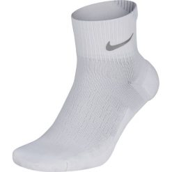 Nike Spark Cush Skarpetki Biały. Białe skarpetki damskie Nike, bez wzorów, z elastanu. Za 59,95 zł.