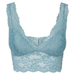 Pieces Biustonosz dla kobiet Lina Lace biustonosz Top Noos Smoke Blue (rozmiar S). Niebieskie biustonosze Pieces, bez wzorów. W wyprzedaży za 55,00 zł.