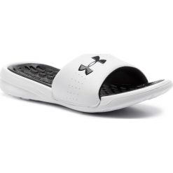 Klapki UNDER ARMOUR - Ua W Playmaker Fix Sl 3000063-101 Wht. Białe klapki damskie marki Under Armour, z tworzywa sztucznego. Za 119,95 zł.