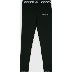 Adidas Originals - Legginsy dziecięce 128-170 cm. Czarne spodnie dziewczęce adidas Originals, s, bez wzorów, z elastanu. W wyprzedaży za 79,90 zł.