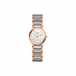 ZEGAREK RADO CENTRIX R30 186 92 3. Szare zegarki damskie RADO, złote. Za 3940,00 zł.