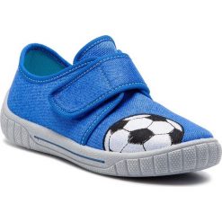 Kapcie SUPERFIT - 8-00273-85 S Bluet Kombi. Niebieskie sandały chłopięce Superfit, z tworzywa sztucznego, bez zapięcia. Za 129,00 zł.