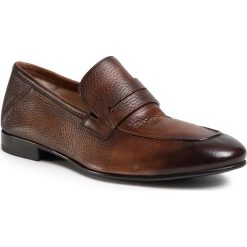 Półbuty FABI - FU9802 Baron. Pomarańczowe buty wizytowe męskie Fabi, ze skóry, bez zapięcia. Za 1439,00 zł.