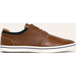 Aldo - Półbuty. Pomarańczowe mokasyny męskie ALDO, z gumy, casualowe, z okrągłym noskiem. Za 219,90 zł.