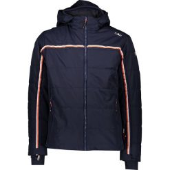 Kurtka narciarska w kolorze granatowym. Niebieskie kurtki męskie CMP Men, m, bez wzorów, z syntetyku, bez kaptura, narciarskie. W wyprzedaży za 339,95 zł.